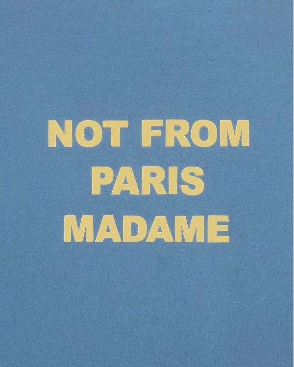 TSHIRT SLOGAN BLEU ATLANTIQUE