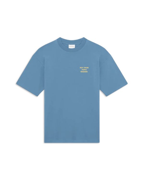 TSHIRT SLOGAN ATLANTIC BLUE