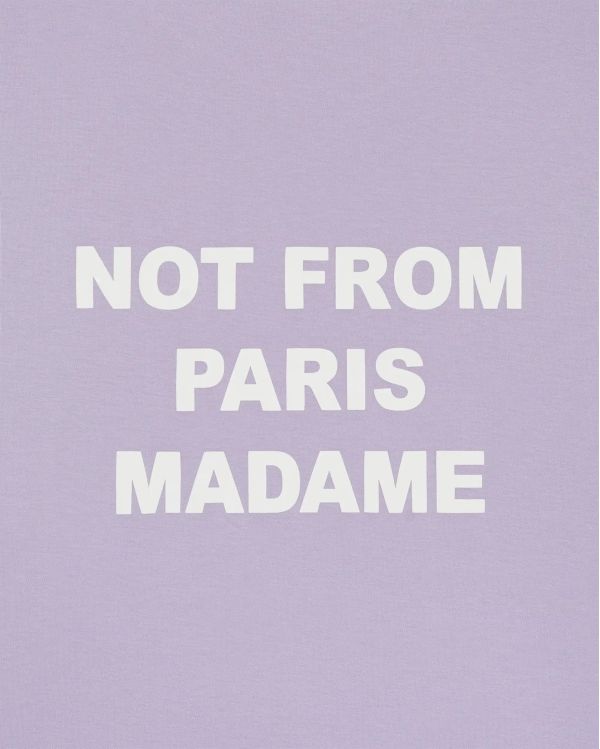 TSHIRT SLOGAN LAVANDE