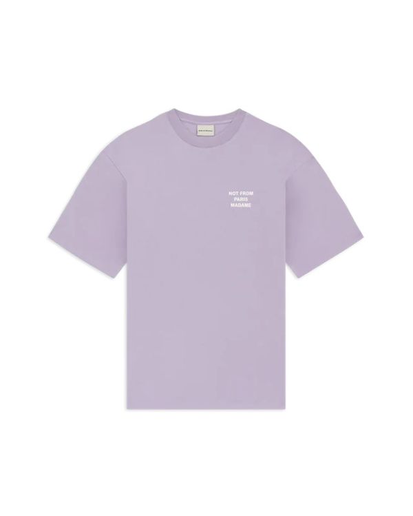 TSHIRT SLOGAN LAVANDER