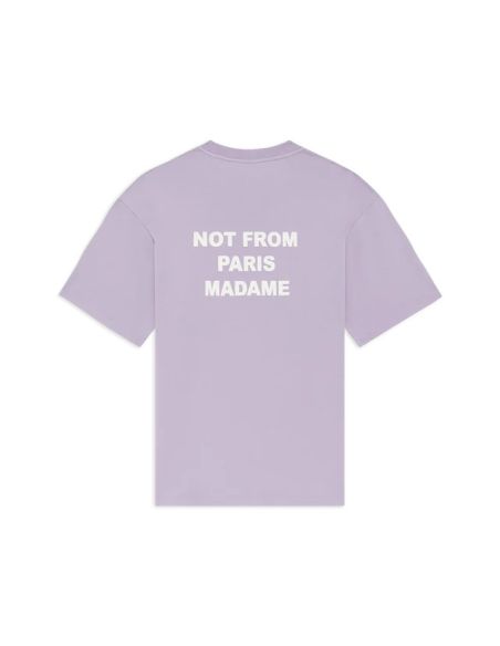TSHIRT SLOGAN LAVANDER