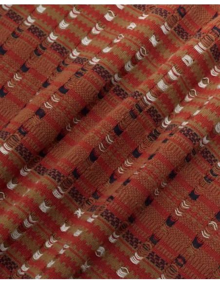 POLO MAILLE COOGIE ROUGE FONCÉ