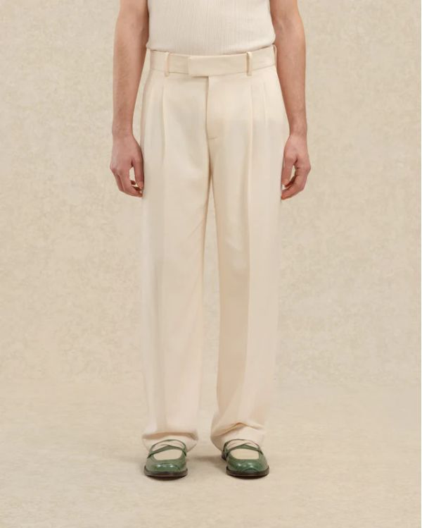 GOLF PANTS VISCOSE OFF-WHITE 2