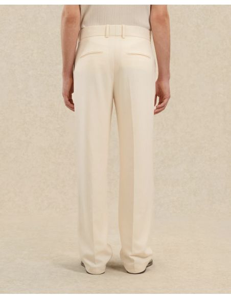 PANTALON GOLFEUR VISCOSE BLANC CASSÉ
