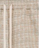 SHORT TWEED D MIROIR DARK BEIGE