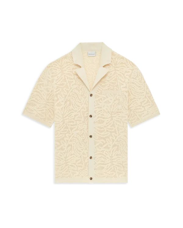 OFF-WHITE KNIT SHIRT