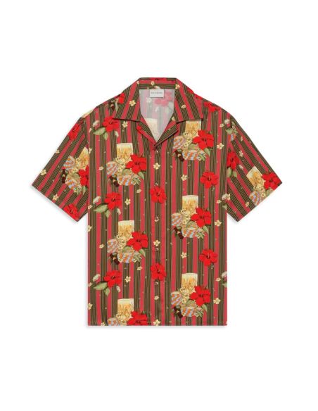 HIBISCUS CLUB PINK SHIRT