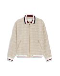 VESTE DE SURVÊTEMENT TWEED BEIGE FONCÉ