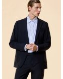 BLAZER SUMMER WOOLTECH BLEU NOIR
