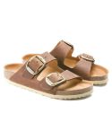 SANDALES ARIZONA BIG BUCKLE COGNAC