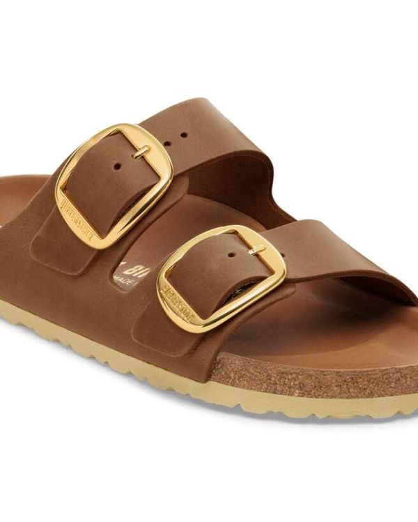 SANDALES ARIZONA BIG BUCKLE COGNAC