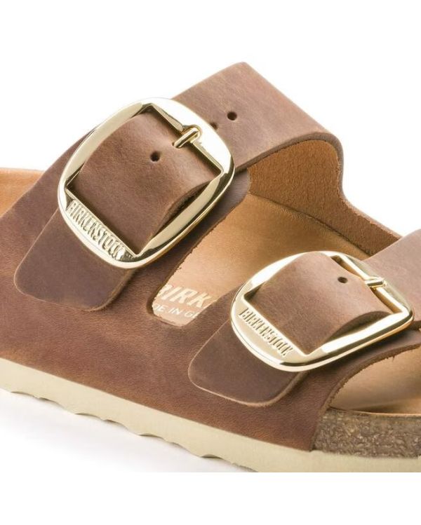 SANDALES ARIZONA BIG BUCKLE COGNAC