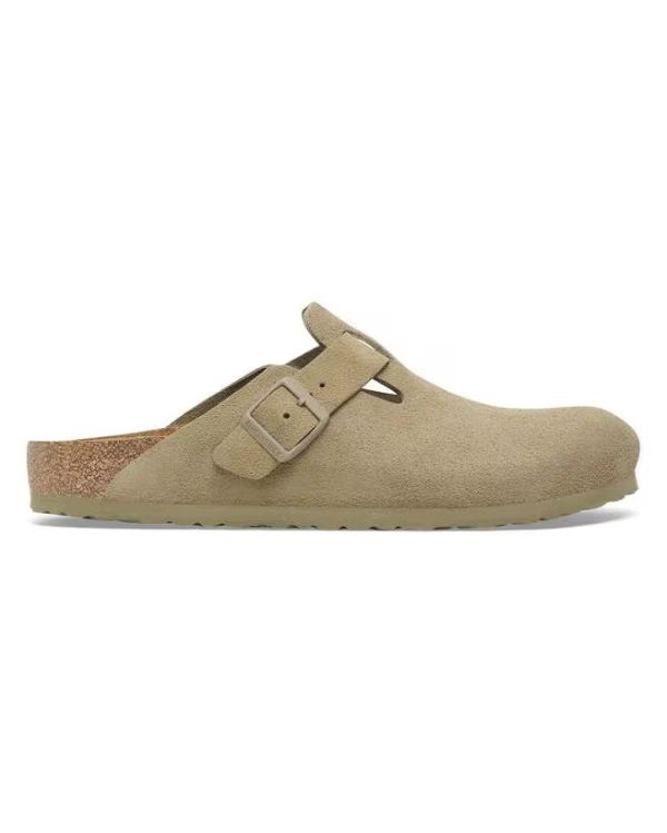 MULES BOSTON KAKI DÉLAVÉ