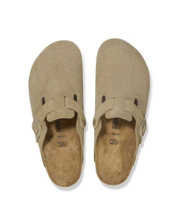 MULES BOSTON KAKI DÉLAVÉ