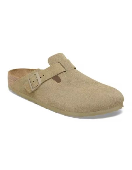 FADED KHAKI BOSTON MULES