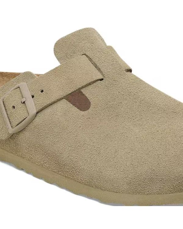 MULES BOSTON KAKI DÉLAVÉ