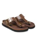 SANDALES GIZEH DROPLET BUCKLE HIGH-SHINE CARAFE