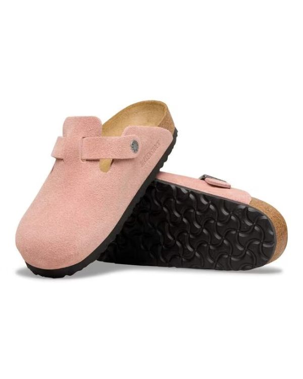BOSTON PINK CLAY MULES 2