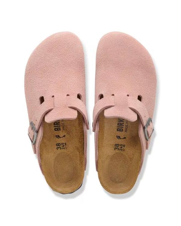 BOSTON PINK CLAY MULES