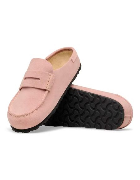 NAPLES WRAPPED PINK CLAY LOAFERS