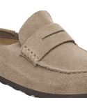 NAPLES WRAPPED TAUPE LOAFERS