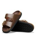 SANDALES ARIZONA DROPLET BUCKLE HIGH-SHINE CARAFE