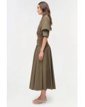 STILES KNIT COTTON SHIRT FERN