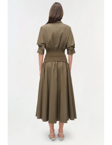 CHEMISE STILES COTON MAILLE FERN