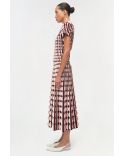 KENDRA SCALLOPED KNIT TOP DUSTY ROSE
