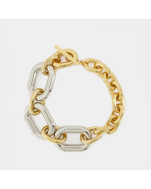 COLLIER GOLD OVERSIZED XL LINK NECKLACE