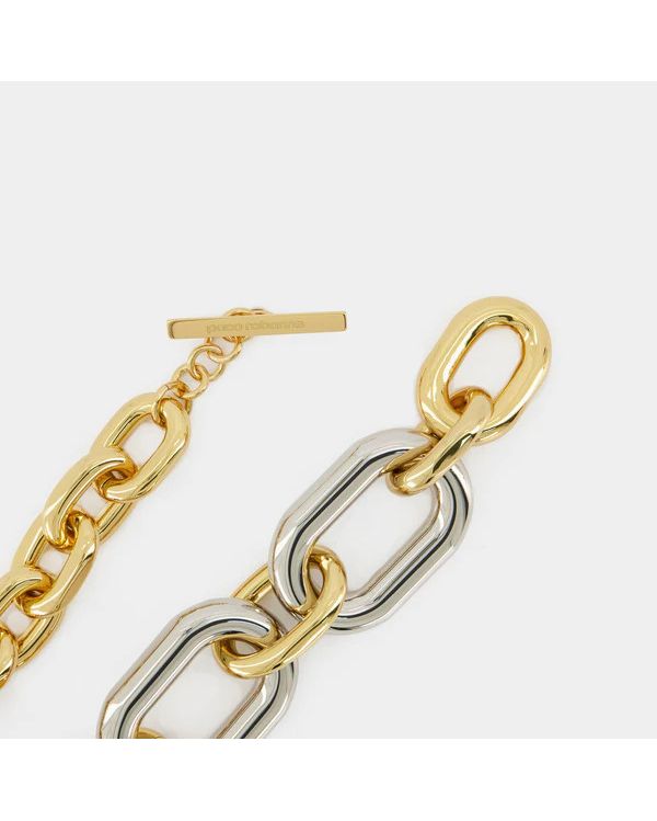 COLLIER GOLD OVERSIZED XL LINK NECKLACE 2