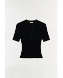 TOP MILEY MAILLE NOIR