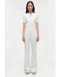 MILEY KNIT TOP IVORY