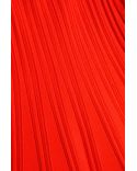 MINI-ROBE INDIE MAILLE ROUGE HOMARD
