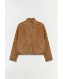 VESTE MARLEY DAIM CAMEL