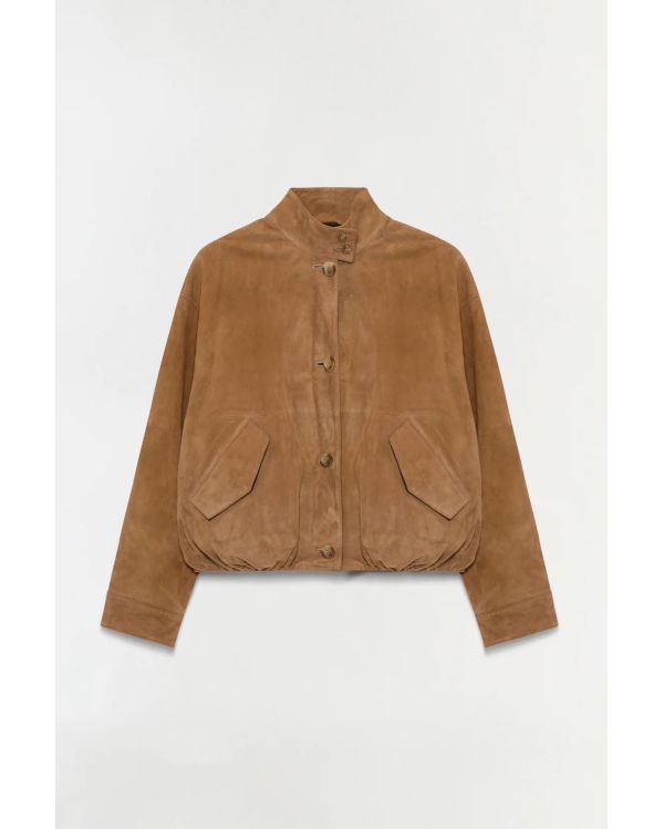 VESTE MARLEY DAIM CAMEL
