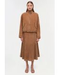 VESTE MARLEY DAIM CAMEL