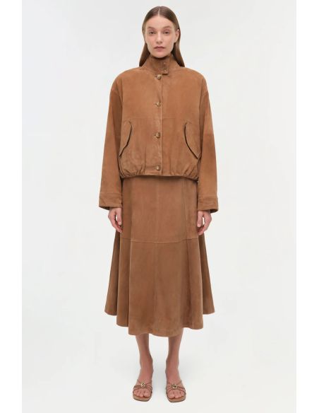 VESTE MARLEY DAIM CAMEL