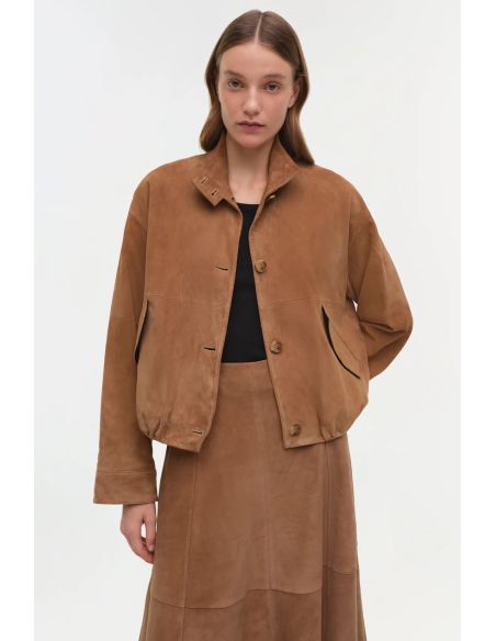 VESTE MARLEY DAIM CAMEL