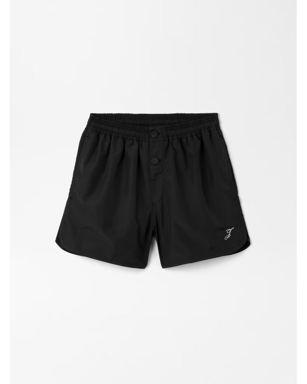 THE PUNTINI BLACK SWIM SHORTS