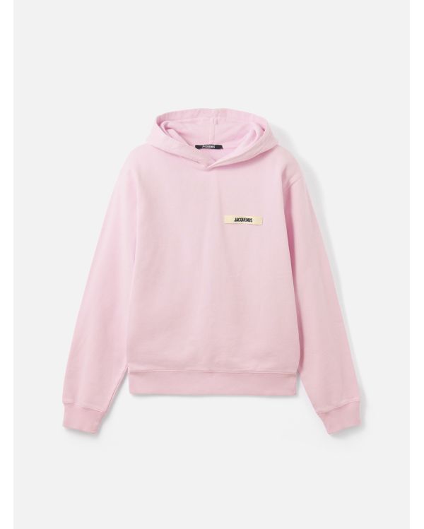 THE PINK GROS GRAIN HOODIE