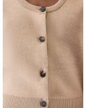 THE MULTI-BEIGE DOPPIO CARDIGAN