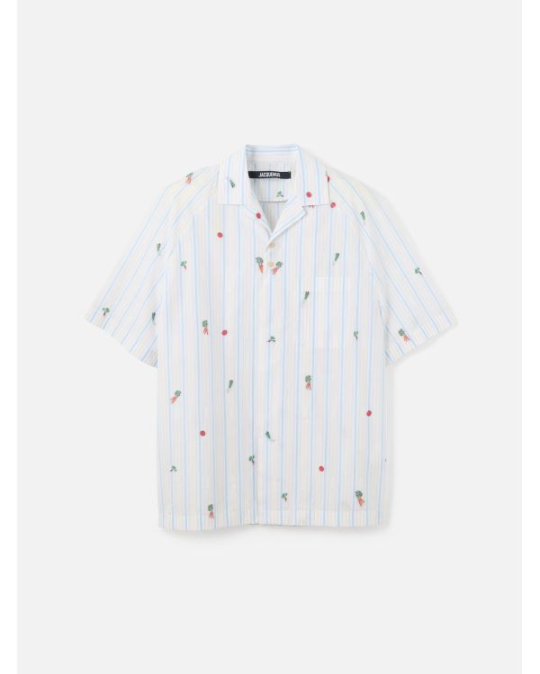 LA CHEMISE ROMARIN MANCHES COURTES RAYURES CLASSIQUES