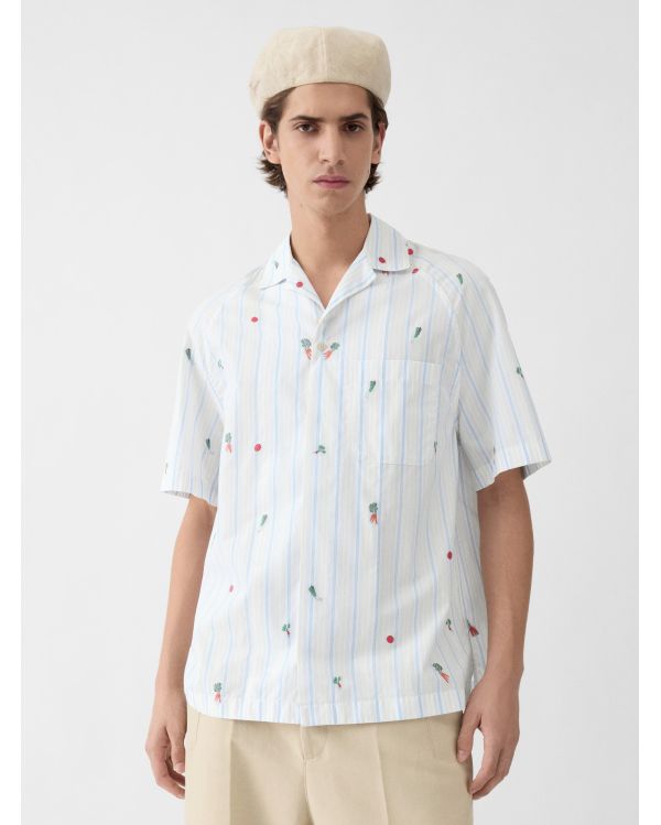 LA CHEMISE ROMARIN MANCHES COURTES RAYURES CLASSIQUES