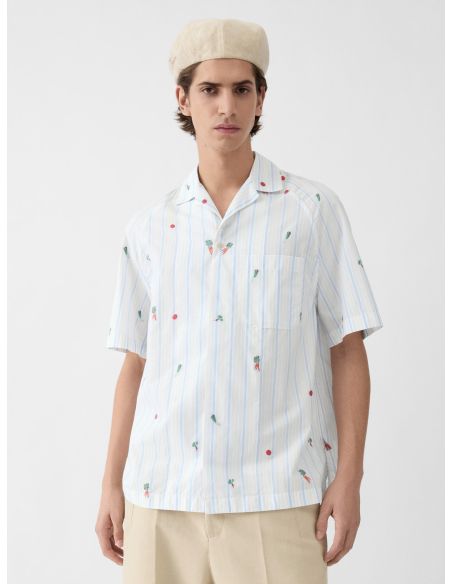 LA CHEMISE ROMARIN MANCHES COURTES RAYURES CLASSIQUES