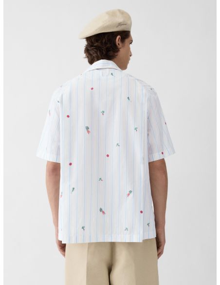 THE ROMARIN SHORT-SLEEVED SHIRT CLASSIC STRIPES