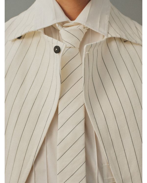 THE DIMANCHE JACKET TENNIS STRIPES