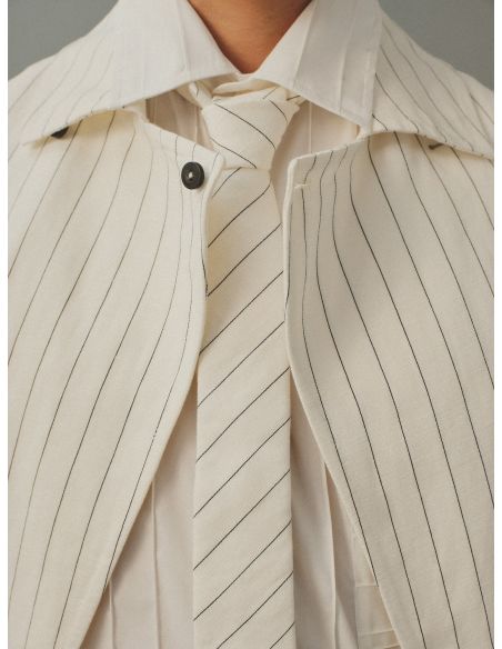 LA VESTE DIMANCHE RAYURES TENNIS