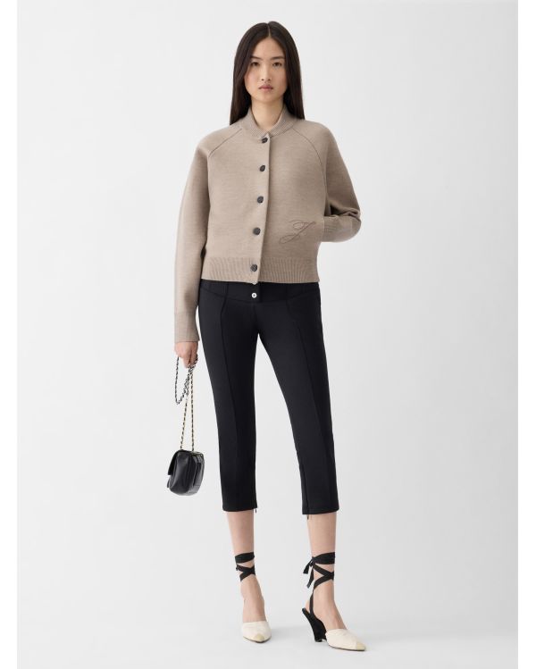 LE CARDIGAN LAVANDE GREIGE 2
