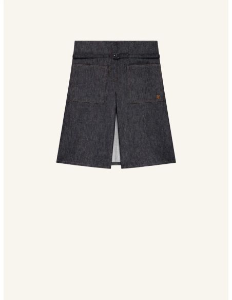 BERMUDA EN DENIM BRUT